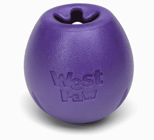 Rumbl® Puzzle Treat-Dispensing Enrichment Dog Toy - Eggplant